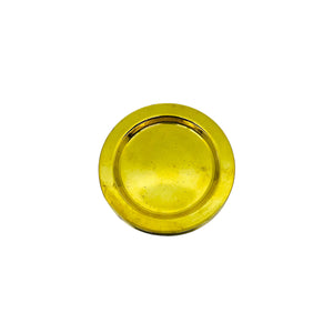 Set of 10 Brass Coasters, Drink, Candle, Bottle