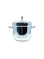 Reed & Barton Kingston Silverplate Holloware Ice Bucket & Tongs