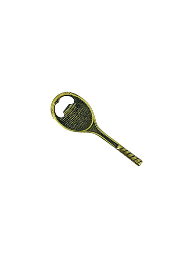 Vintage 1970’s Brass Tennis Racket Bottle Opener