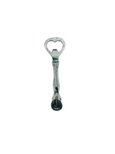 Vintage Chrome Horse Hoof Bottle Opener