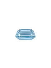 Glass Emerald Cut Paperweight