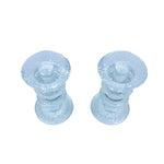 Timo Sarpaneva for Iittalia Glass "Festivo" Candlestick Holders, Pair