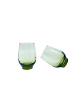 Vintage Libbey Avocado Green Temp Glasses, Pair