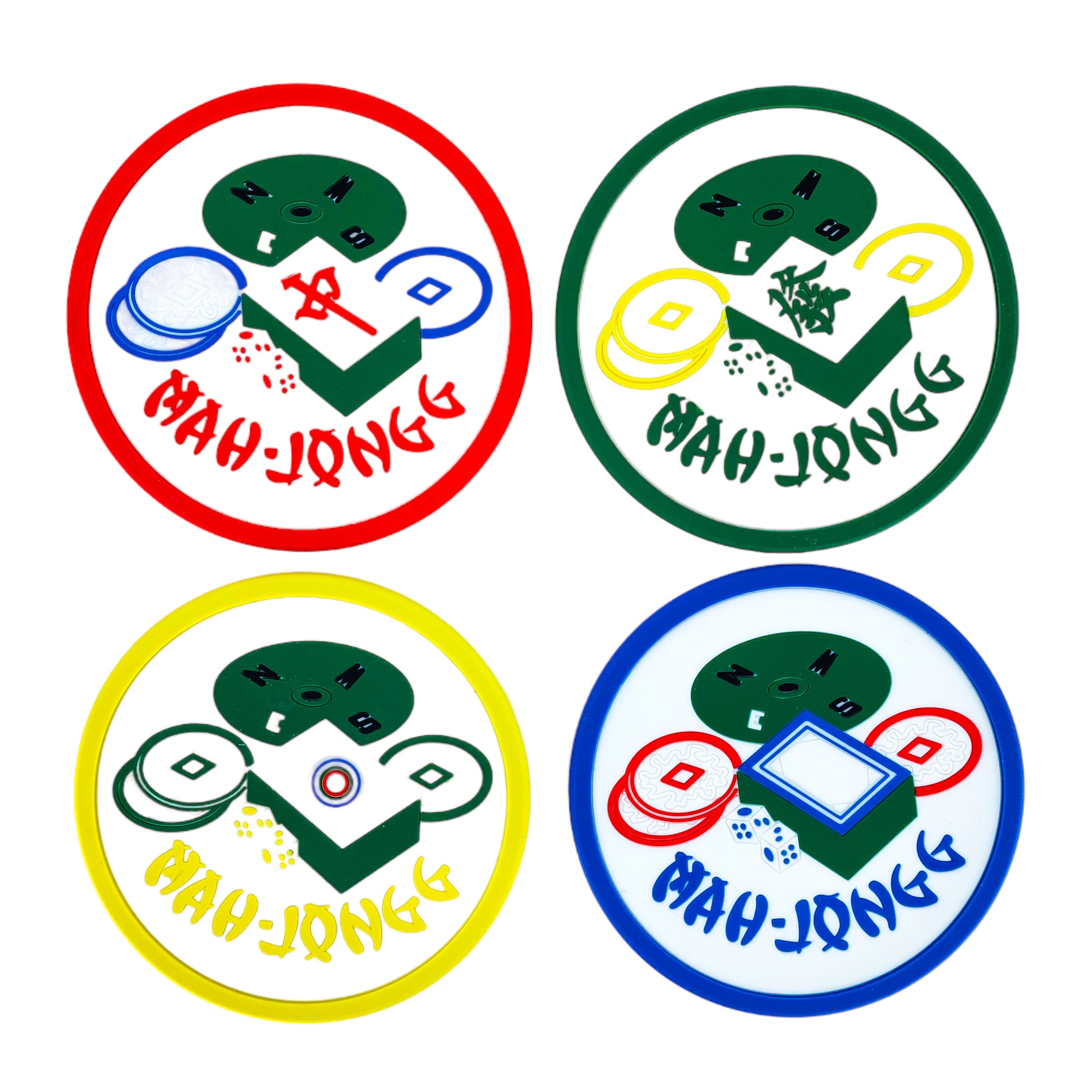 Mah-Jongg Coaster Set