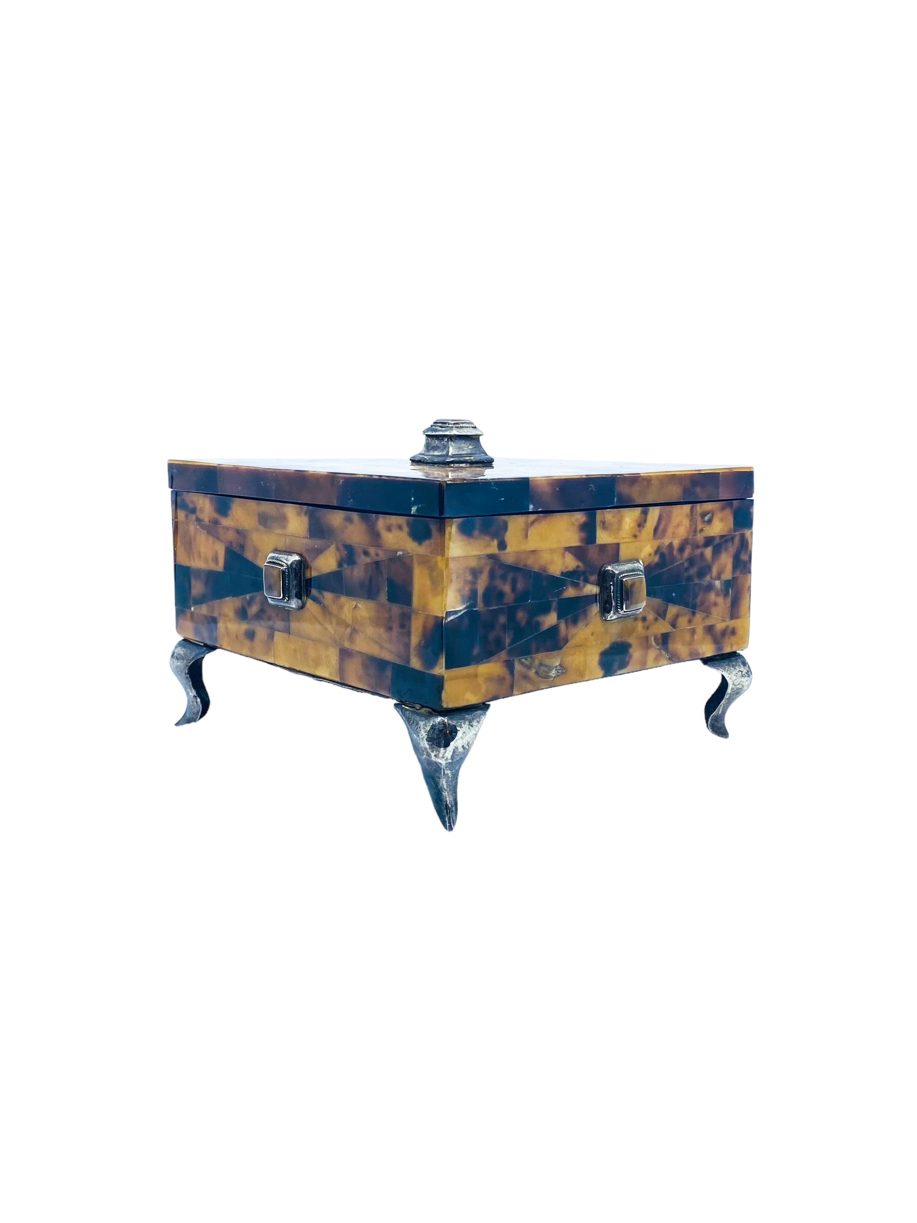 Tortoise Shell Style Keepsake Box