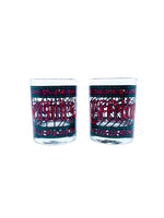 Vintage 1970’s Houze “Seasons Greetings” Lowball Glasses, Set of 6