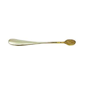 Vintage Brass Tennis Racket Shoe Horn