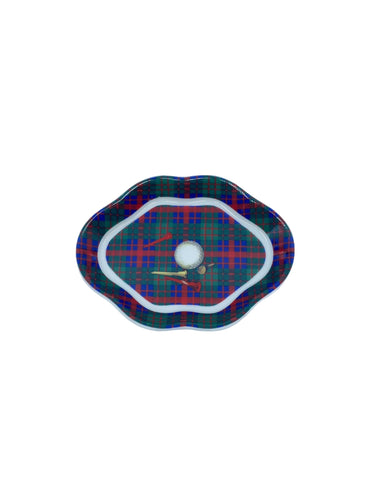 Andrea by Sadek Plaid Golf Catch All