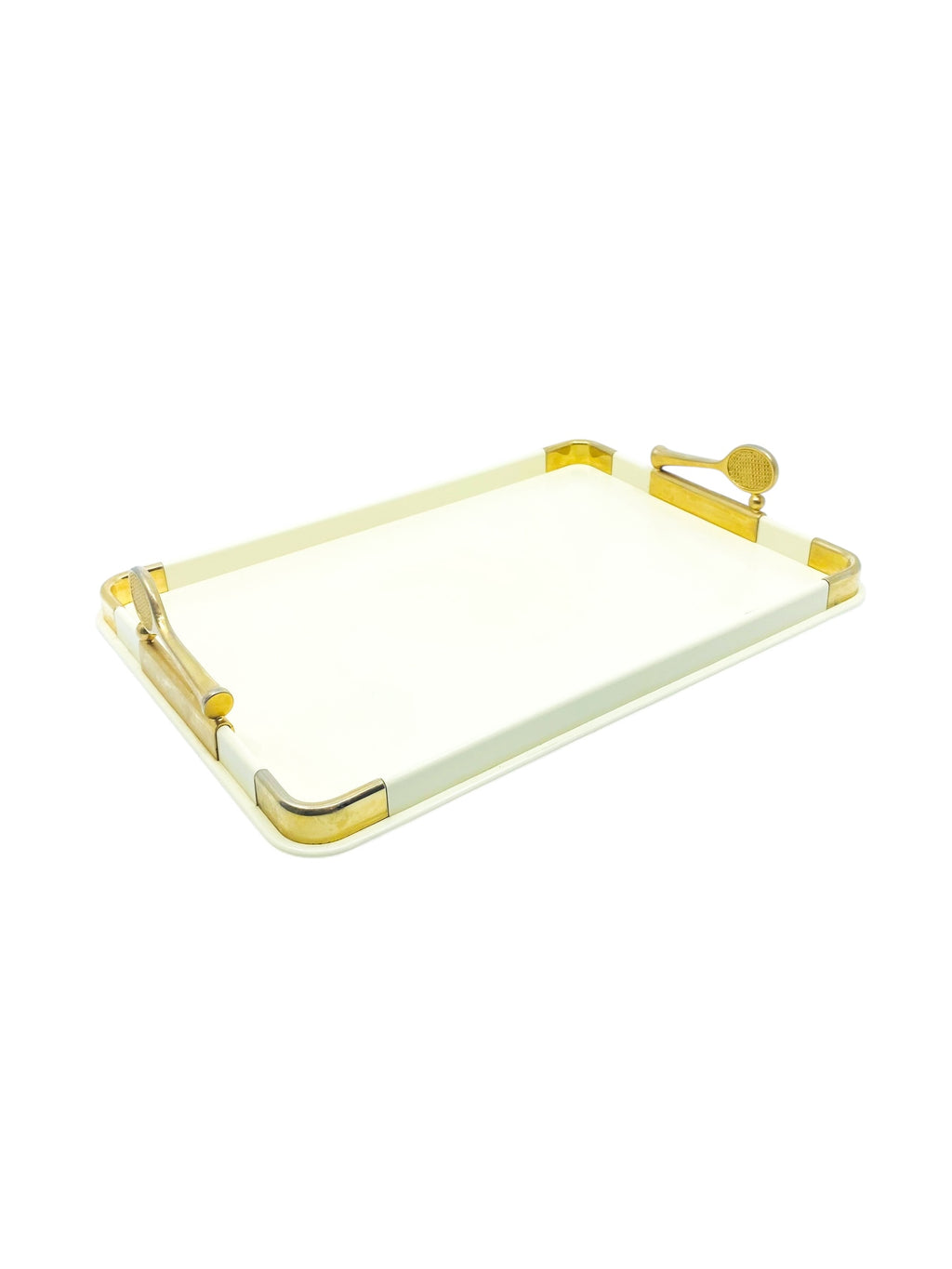 Vintage Turnwald 24kt Gold Plated Tennis Tray