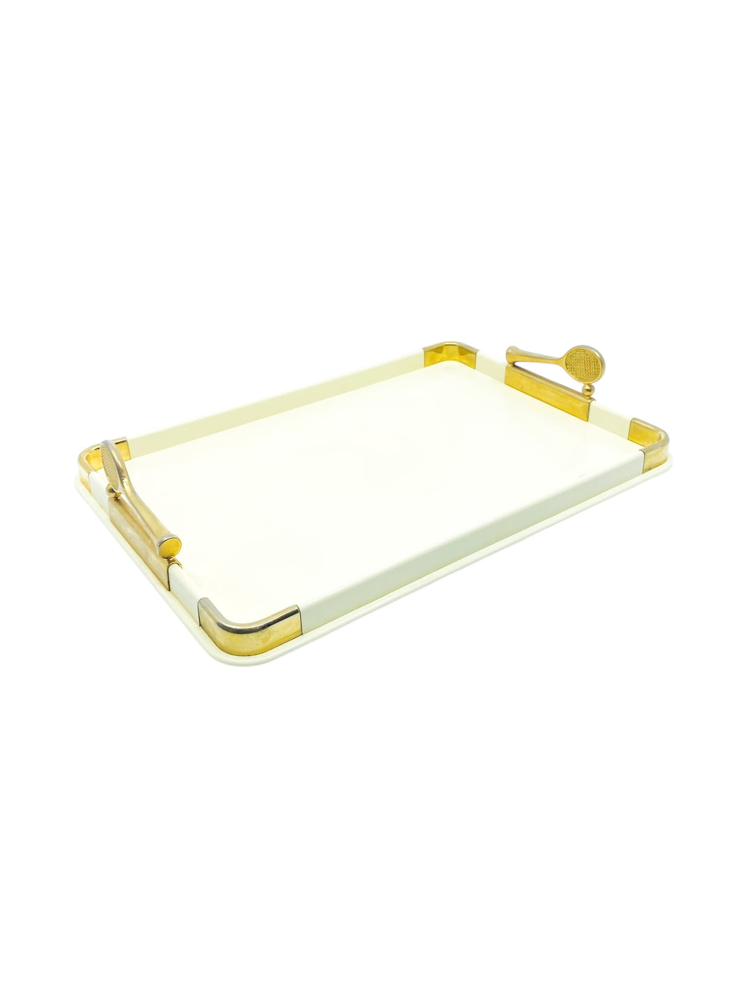 Vintage Turnwald 24kt Gold Plated Tennis Tray