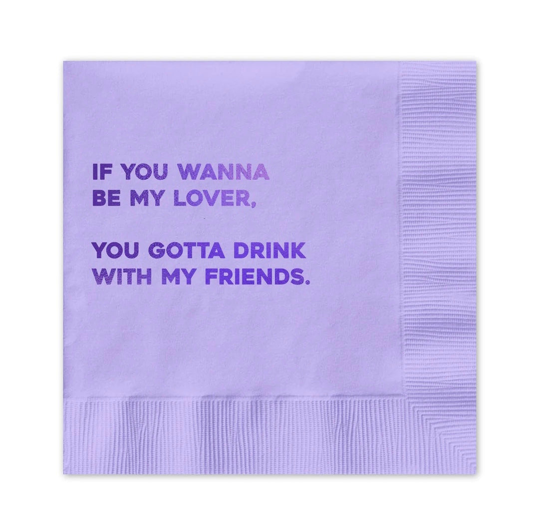 Be My Lover Napkins