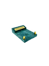 Vintage #1 Dad Marble & Brass Note Holder