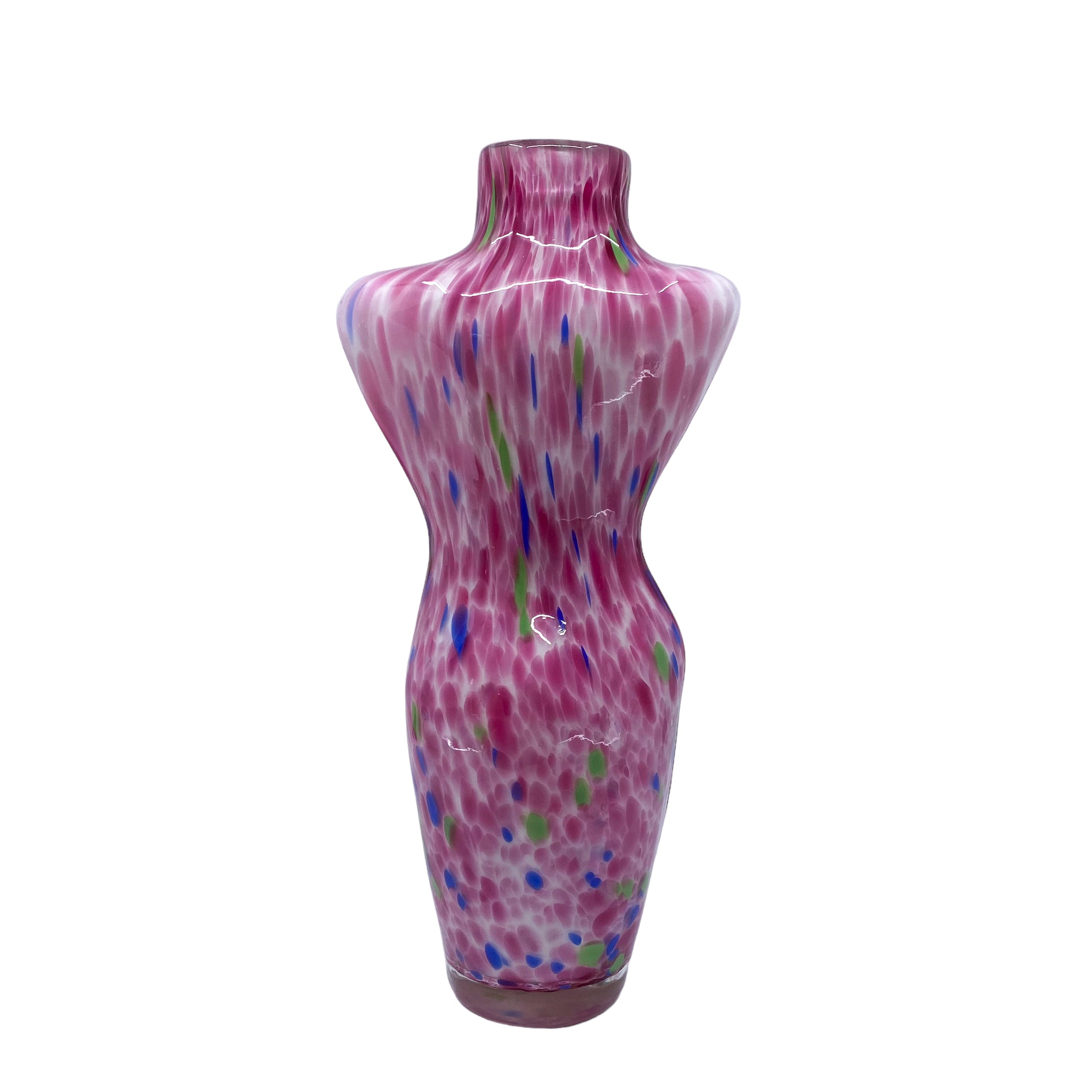 Large Pink Murano Glass Bust