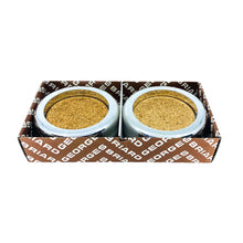 Vintage MCM Georges Briard Chrome Cork Coasters, Set of 4