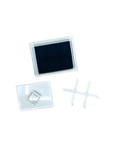 Vintage Lucite & Felt Sectioned Jewelry Box