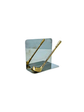 Brass & Chrome Golf Club Letter Holder