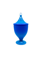 Vintage West Virginia Glass Ombre Apothecary