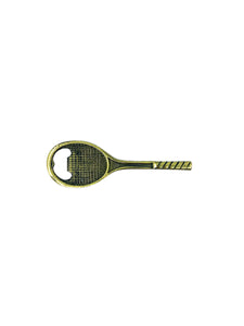 Vintage 1970’s Brass Tennis Racket Bottle Opener