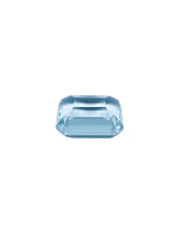 Glass Emerald Cut Paperweight