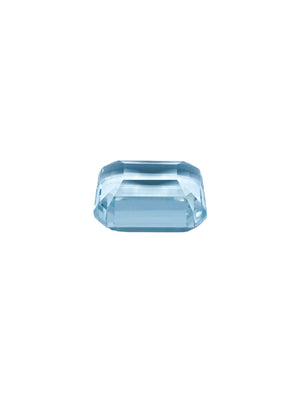 Glass Emerald Cut Paperweight