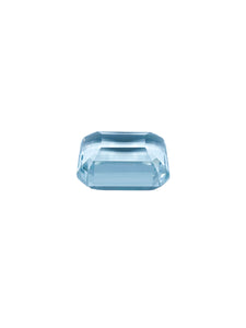 Glass Emerald Cut Paperweight