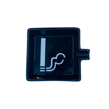 Vintage Black Ceramic Ashtray
