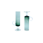 Vintage MCM Smoked Shot / Cordial Glasses, Pair