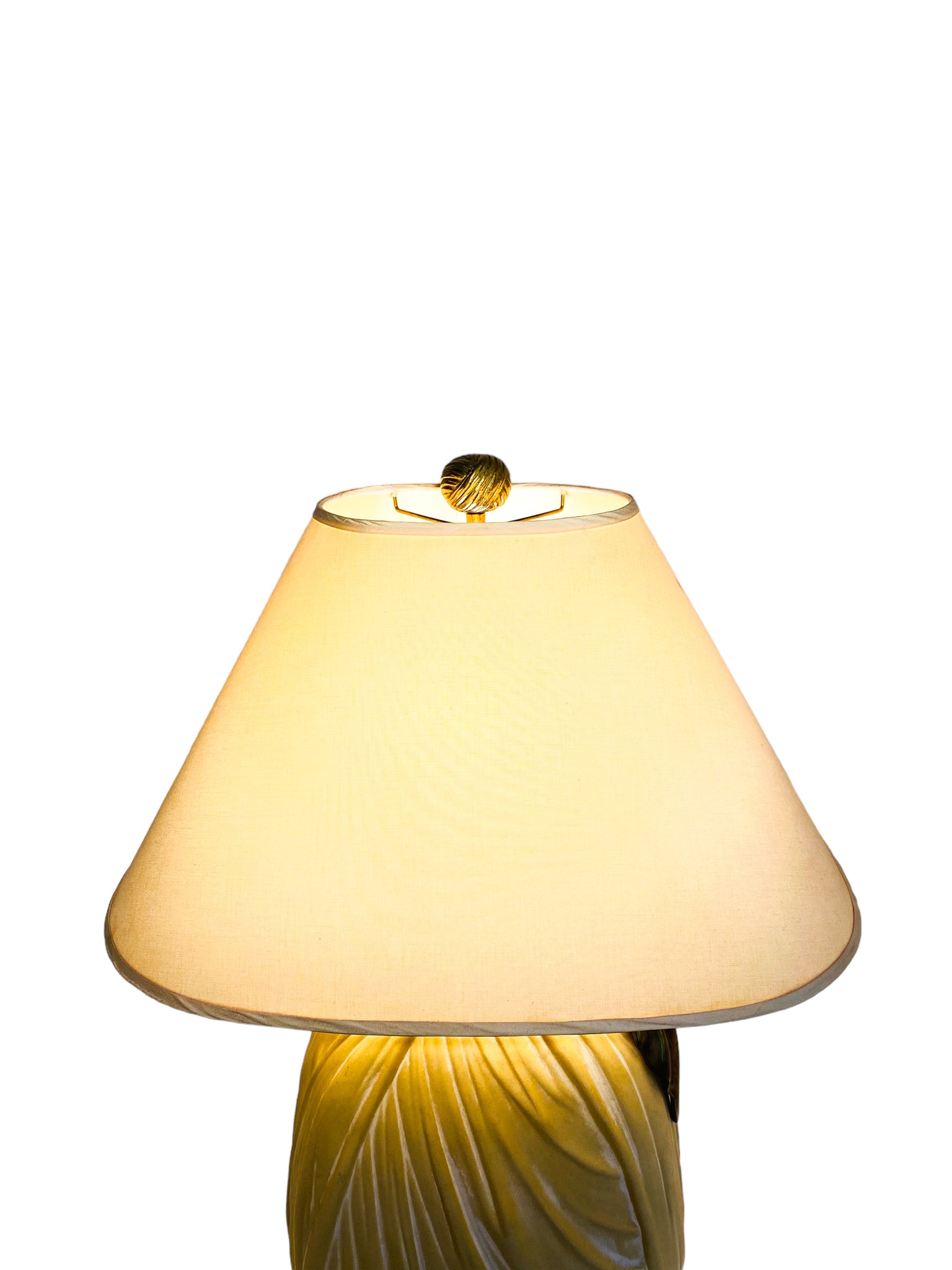 1982 Chapman Draped-Fabric Table Lamp, Local Pickup Only**