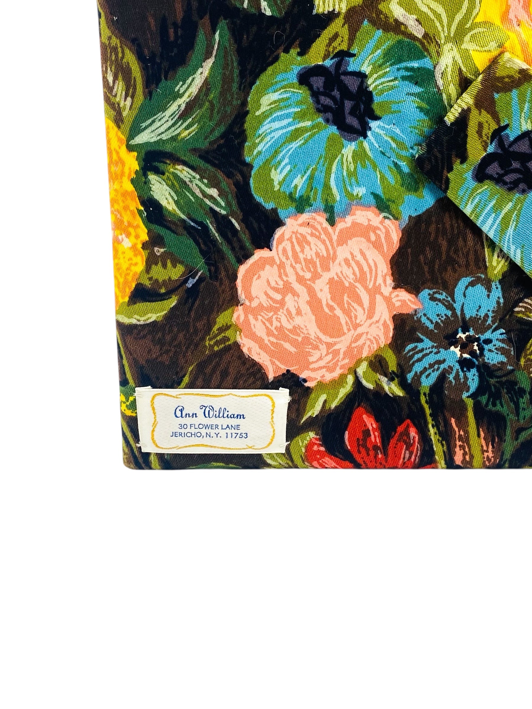 Vintage Floral Fabric Frame