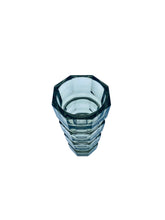 Vintage Moser Josef Hoffman Smoked Gray Crystal Vase