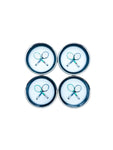 Acrylic Tennis Coasters, Set of 4