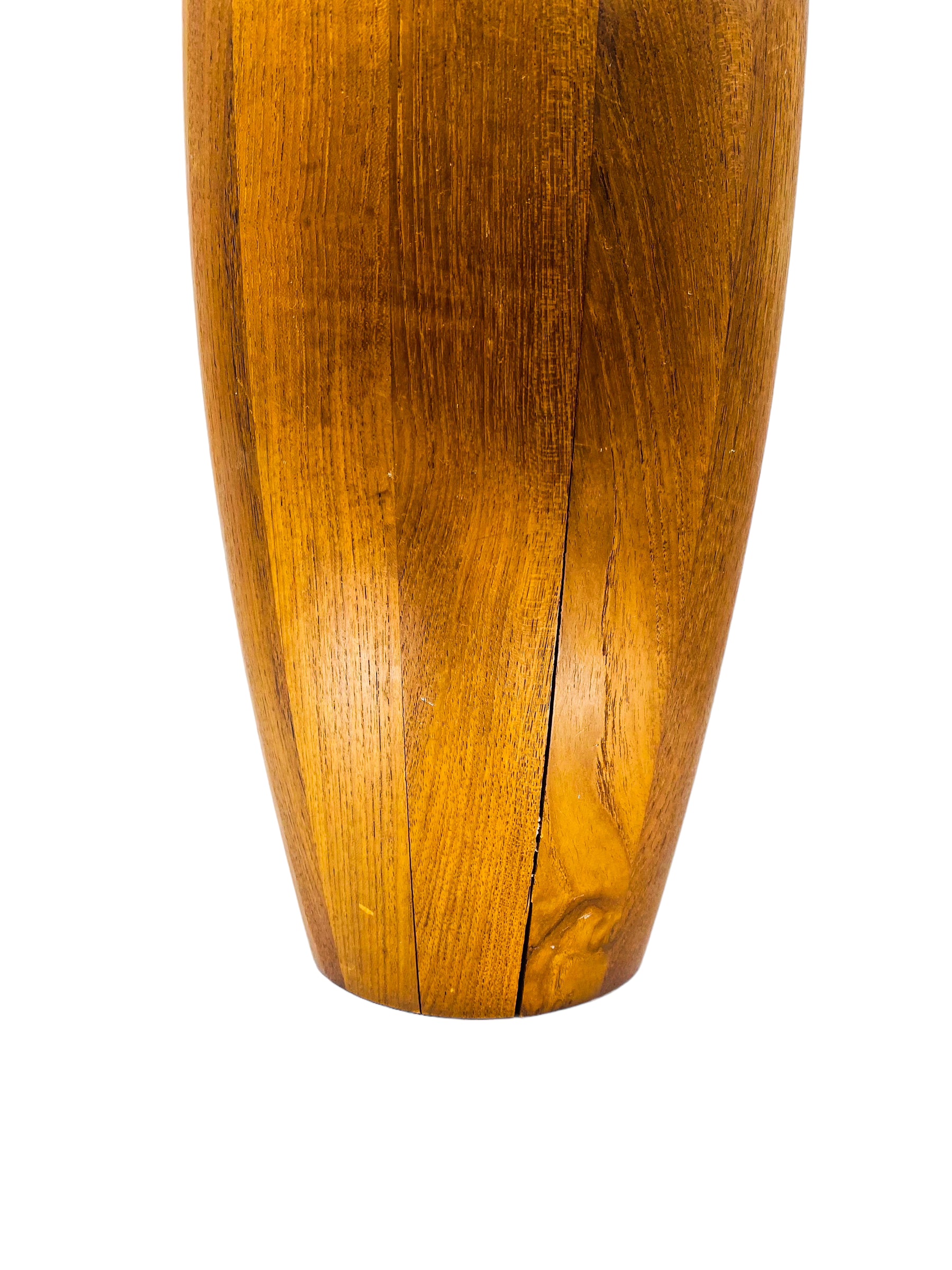 1960s Jens Quistgaard for Dansk Danish Modern Staved Teak Ice Bucket