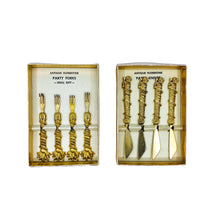 Antique Florentine Party Forks & Knives Set
