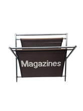 Vintage Mod Brown Magazine Rack