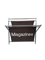Vintage Mod Brown Magazine Rack