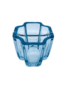 Vintage 1960’s Large Blue Crystal Strömberg Ice Bucket