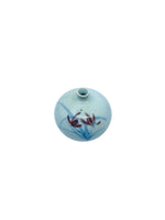 Small Asian Hand-painted Bud Vase