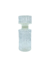Vintage 1966 DMBG Frosted Bark Glass Decanter, Germany