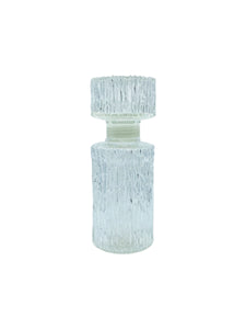 Vintage 1966 DMBG Frosted Bark Glass Decanter, Germany