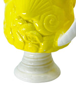 Vintage Seashell Pedestal Mugs by MANN, Pair