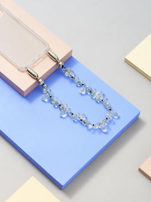 Ossa: Faceted Crystal Wristlet