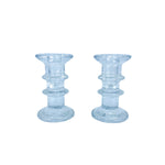 Timo Sarpaneva for Iittalia Glass "Festivo" Candlestick Holders, Pair