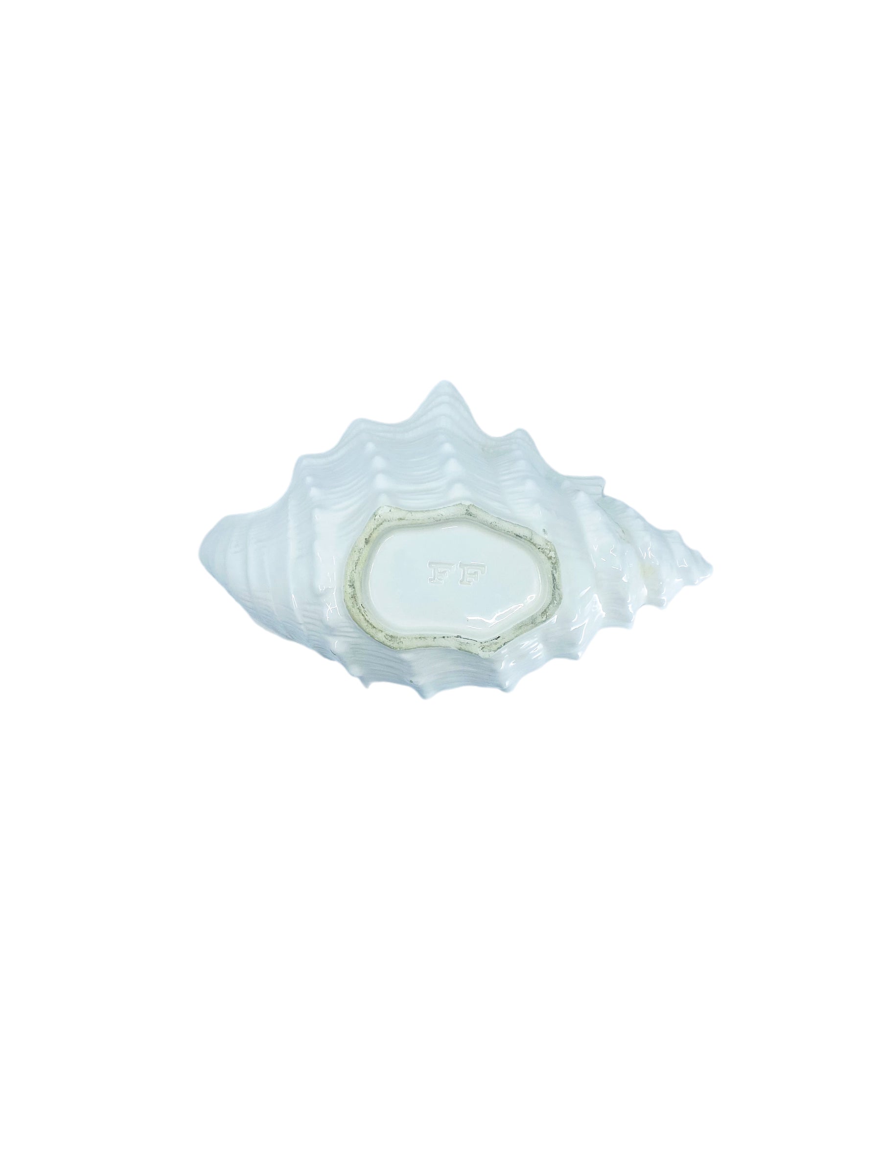 Vintage Fitz and Floyd Ceramic Coquillo Conch Dish