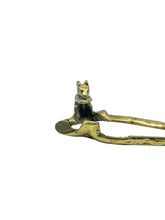 Vintage Brass Squirrel Nutcracker