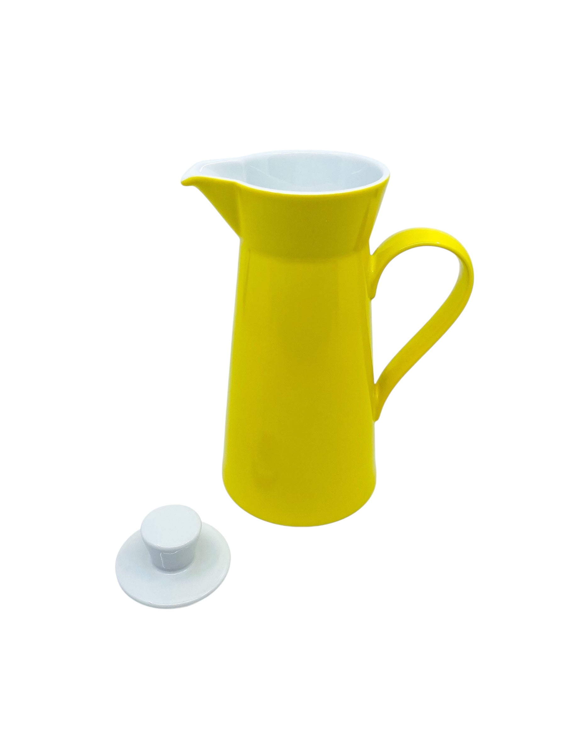 Arzberg Tric Sieger Design Yellow Ceramic Coffee Pot, Germany