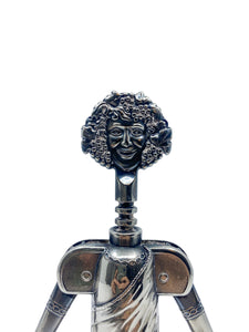 Vintage 1983 Godinger Bacchus Greek God Bottle Opener, Italy
