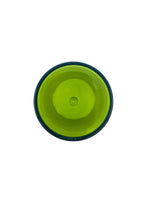 Vintage Avocado Green Plastic Glasses, Set of 5