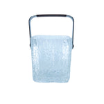 Vintage Hoya Glacier Glass Ice Bucket, Japan