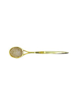 Gold Tennis Racket Letter Opener