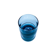 Vintage Blue Smoke Glasses, Pair